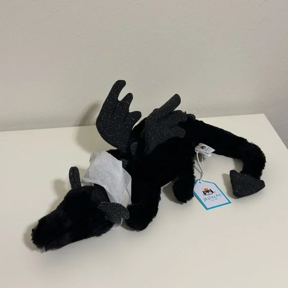 Jellycat | Toys | Jellycat Onyx Dragon Little Nwt Vhtf Retired